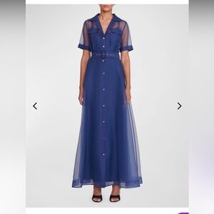 staud millie organza dress